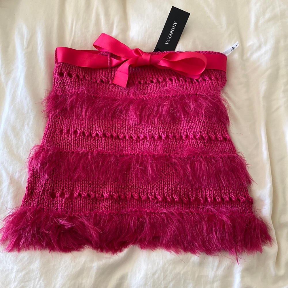 NWT Andreeva Handmade Knit Skirt - Picture 2 of 5